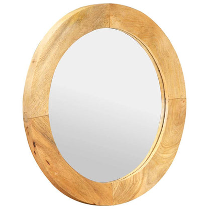 vidaXL Dressing Table | Natural Mango Wood | Solid Mango Wood | Medium
