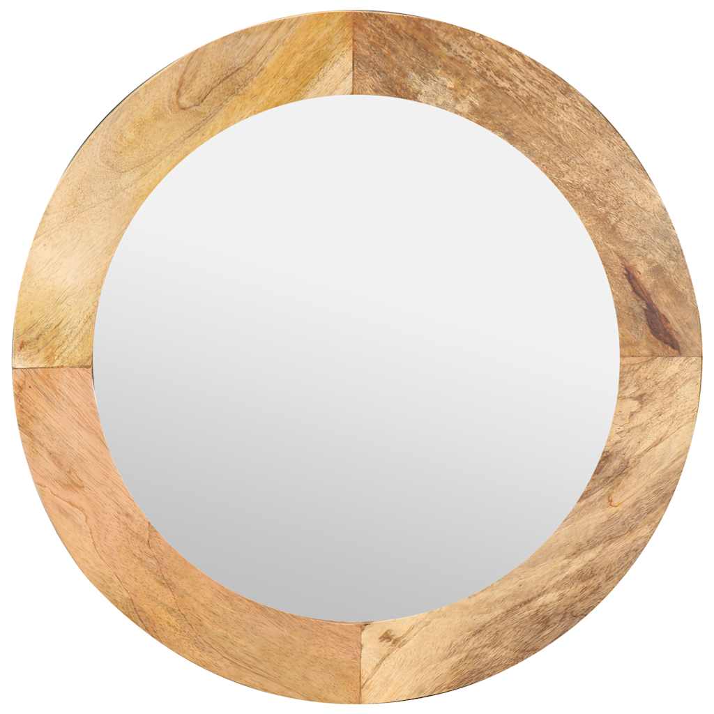 vidaXL Dressing Table | Natural Mango Wood | Solid Mango Wood | Medium