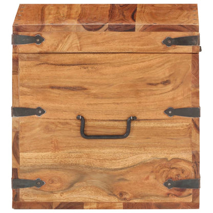 vidaXL Chest | Natural wood | Solid Acacia wood | Small | Chest | Square