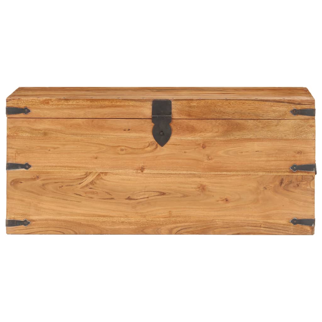 vidaXL Chest 90x40x40 cm Solid Acacia Wood