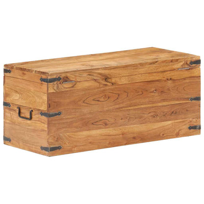 289641 vidaXL Chest 90x40x40 cm Solid Acacia Wood