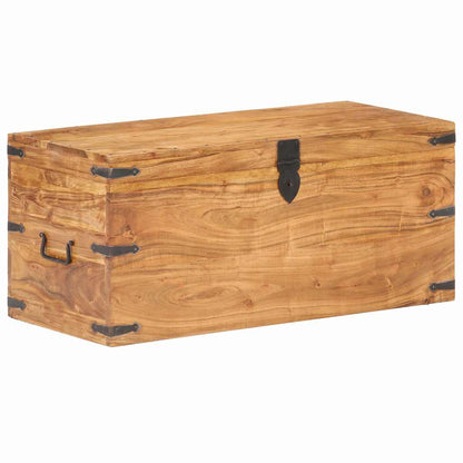289641 vidaXL Chest 90x40x40 cm Solid Acacia Wood