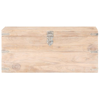 vidaXL Chest 90x40x40 cm Solid Acacia Wood