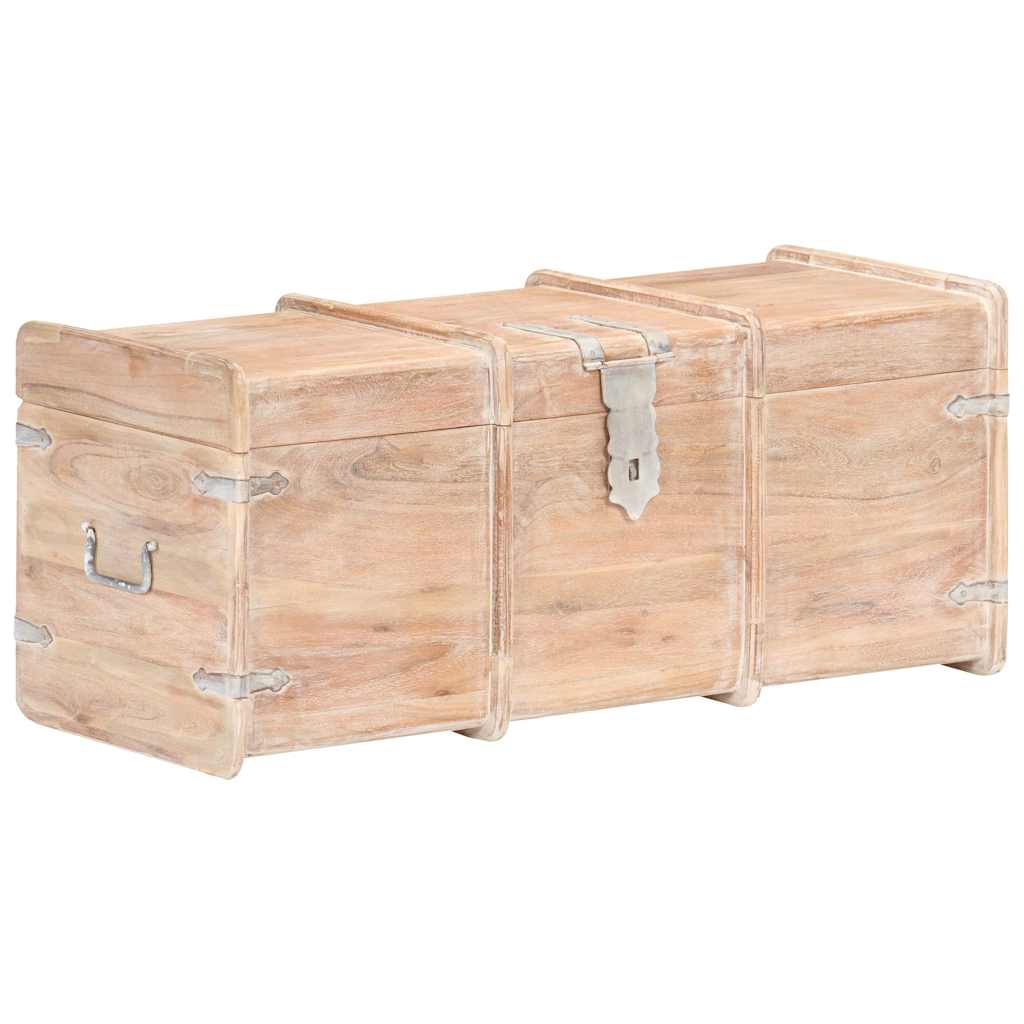 289644 vidaXL Storage Chest 90x40x40 cm Solid Acacia Wood