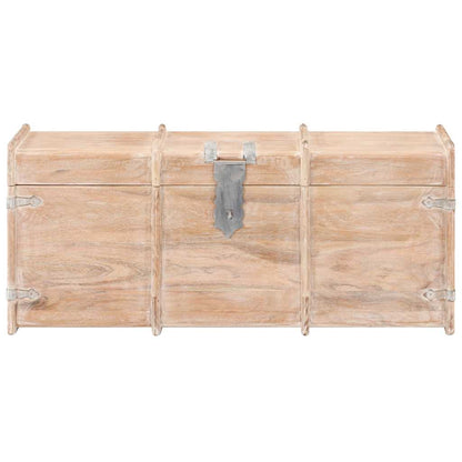289644 vidaXL Storage Chest 90x40x40 cm Solid Acacia Wood