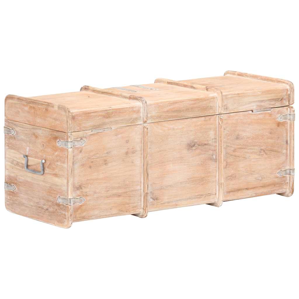 289644 vidaXL Storage Chest 90x40x40 cm Solid Acacia Wood