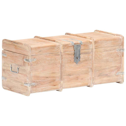vidaXL Storage Chest 90x40x40 cm Solid Acacia Wood