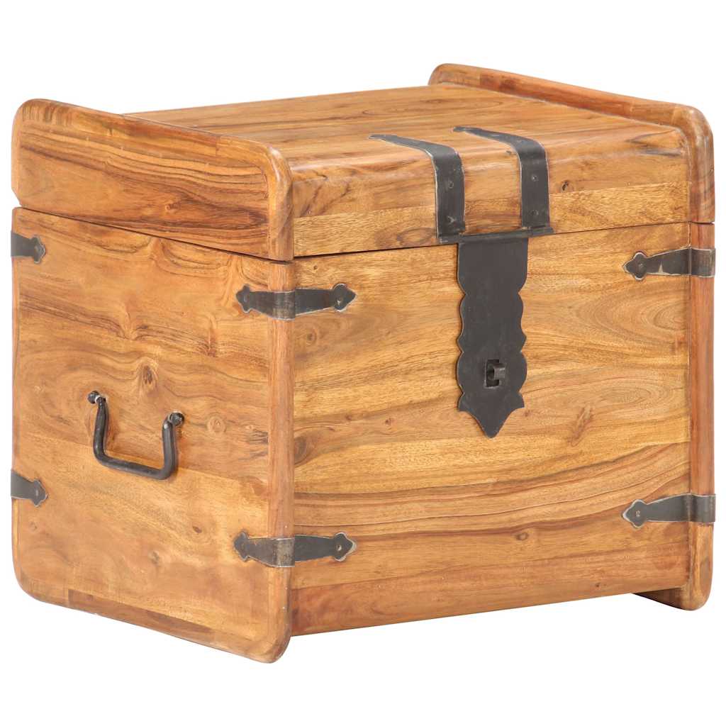 289647 vidaXL Chest 40x40x40 cm Solid Acacia Wood