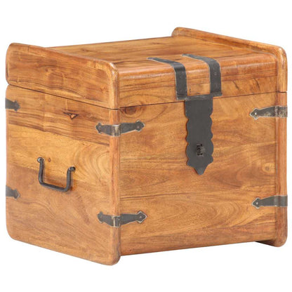 289647 vidaXL Chest 40x40x40 cm Solid Acacia Wood