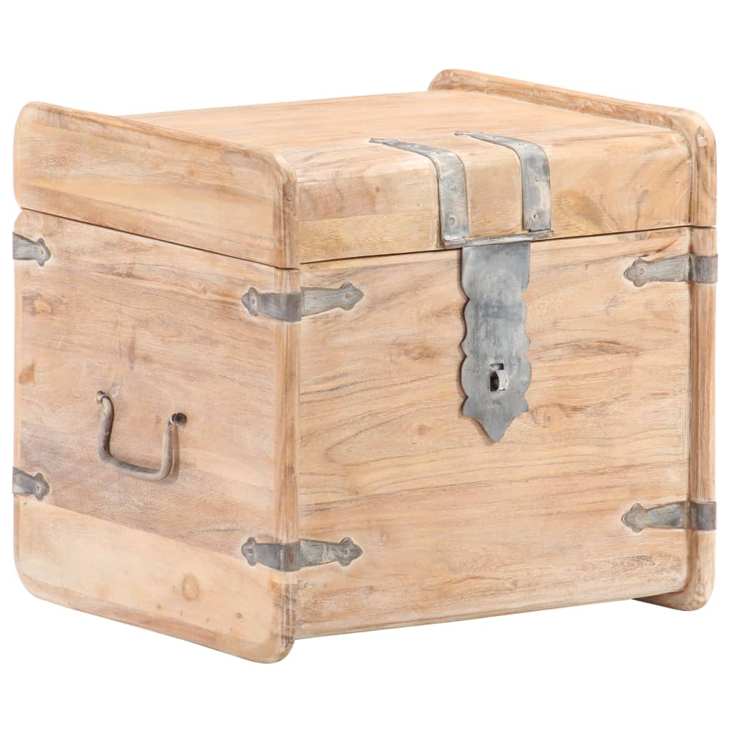 vidaXL Chest 40x40x40 cm Solid Acacia Wood