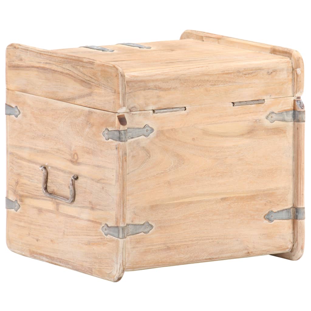 vidaXL Chest 40x40x40 cm Solid Acacia Wood