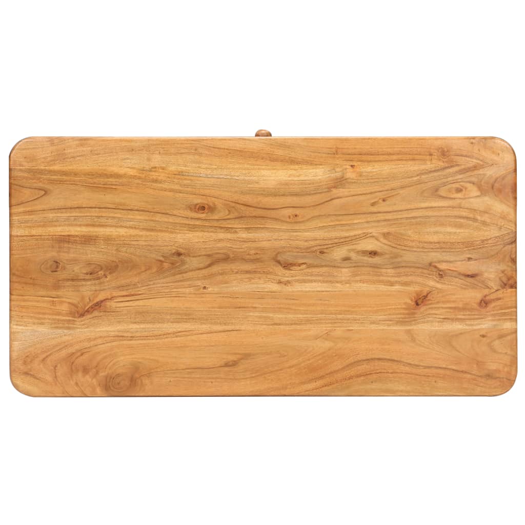 vidaXL Coffee Table 100x50x40 cm Solid Acacia Wood