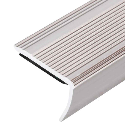 vidaXL Stair Nosings in L-shape 15 pcs Aluminium 90 cm Champagne