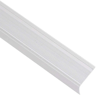 vidaXL Stair Nosings in L-shape 5 pcs Aluminium 100 cm Silver