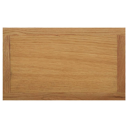 vidaXL Magazine Table 45x27x42 cm Solid Oak Wood