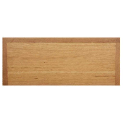 vidaXL Shoe Rack 90x37x45 cm Solid Oak Wood