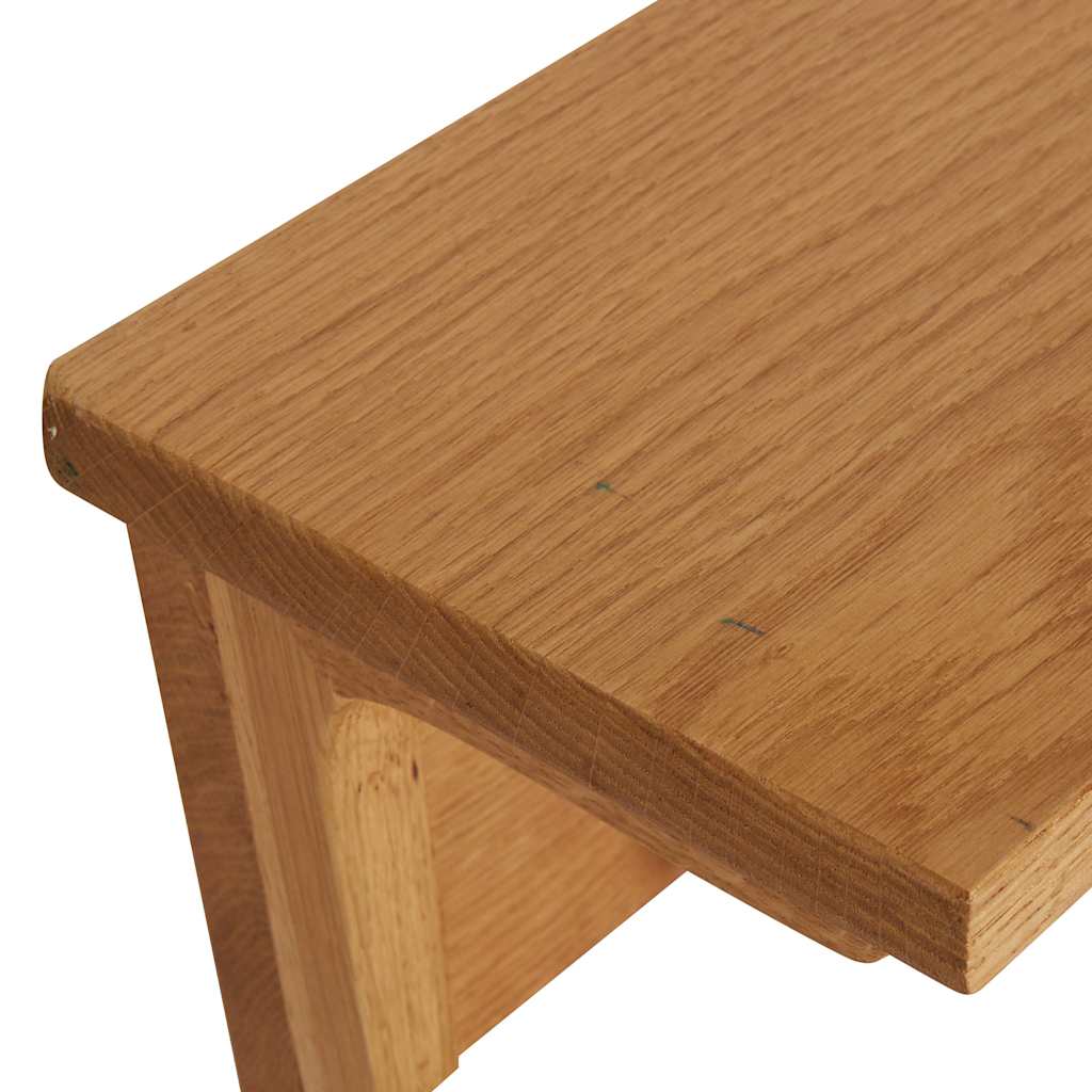 289191 vidaXL Coat Rack 60x16x16 cm Solid Oak Wood