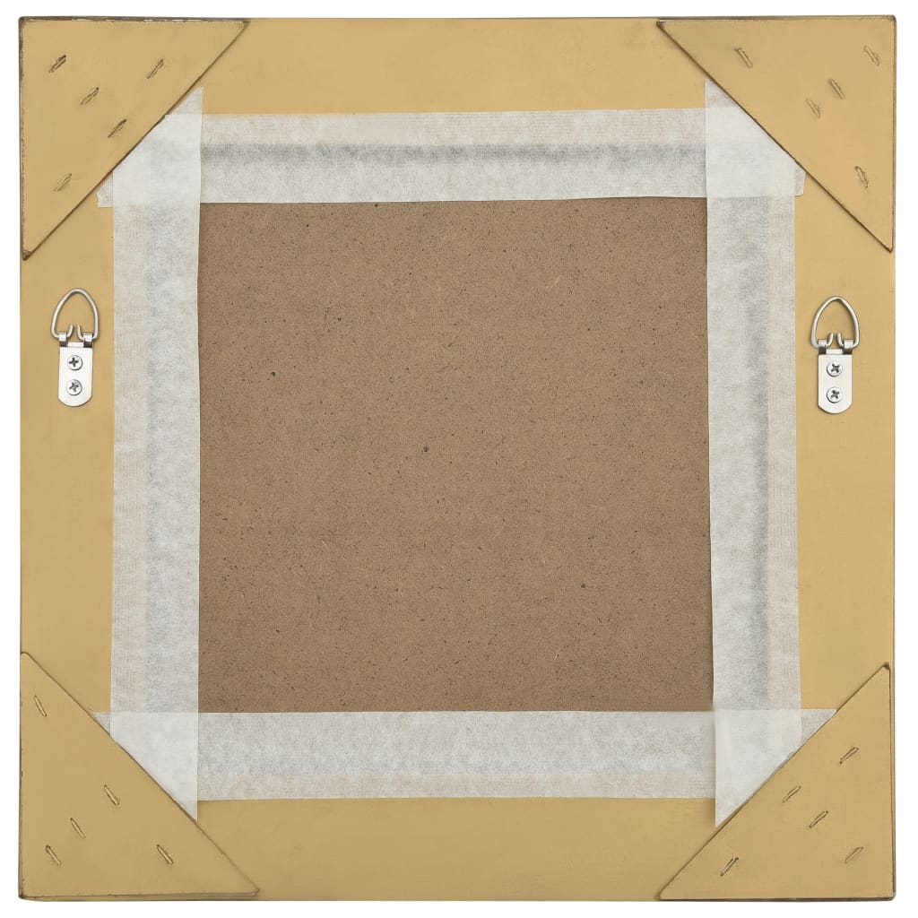 vidaXL Wall Mirror Baroque Style 40x40 cm Gold