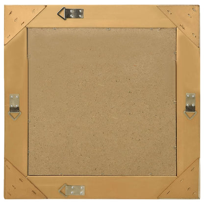 vidaXL Wall Mirror Baroque Style 50x50 cm Gold