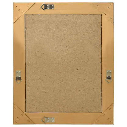 320317 vidaXL Wall Mirror Baroque Style 50x60 cm Gold