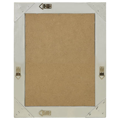 vidaXL Wall Mirror Baroque Style 50x60 cm Silver