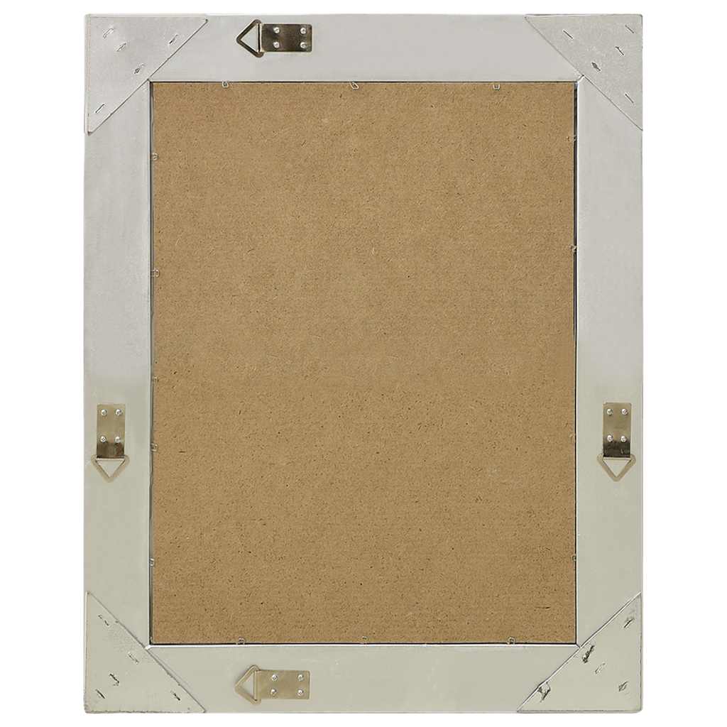 320318 vidaXL Wall Mirror Baroque Style 50x60 cm Silver