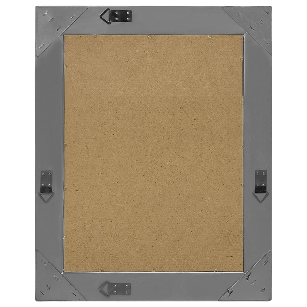 vidaXL Wall Mirror Baroque Style 50x60 cm Black