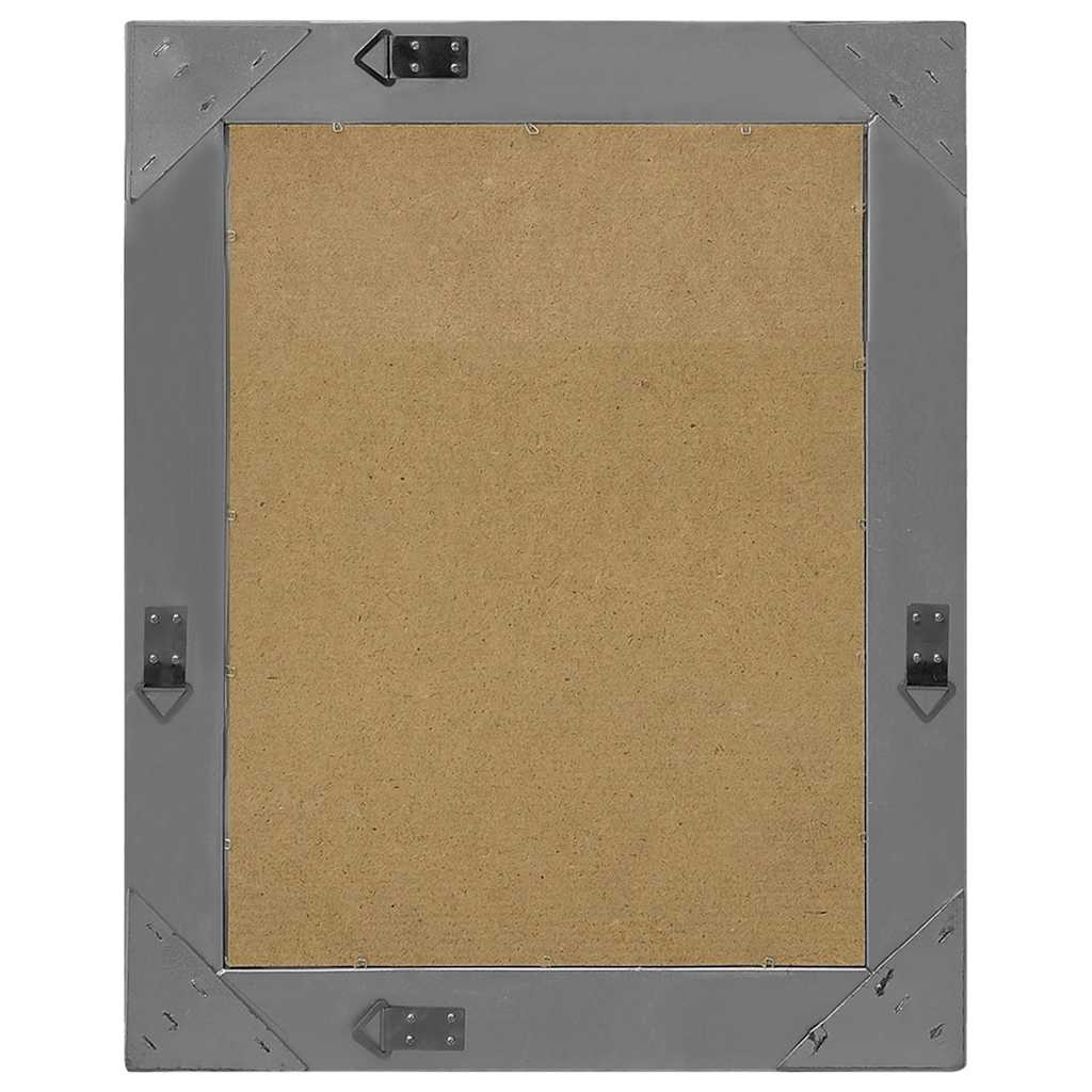 320319 vidaXL Wall Mirror Baroque Style 50x60 cm Black