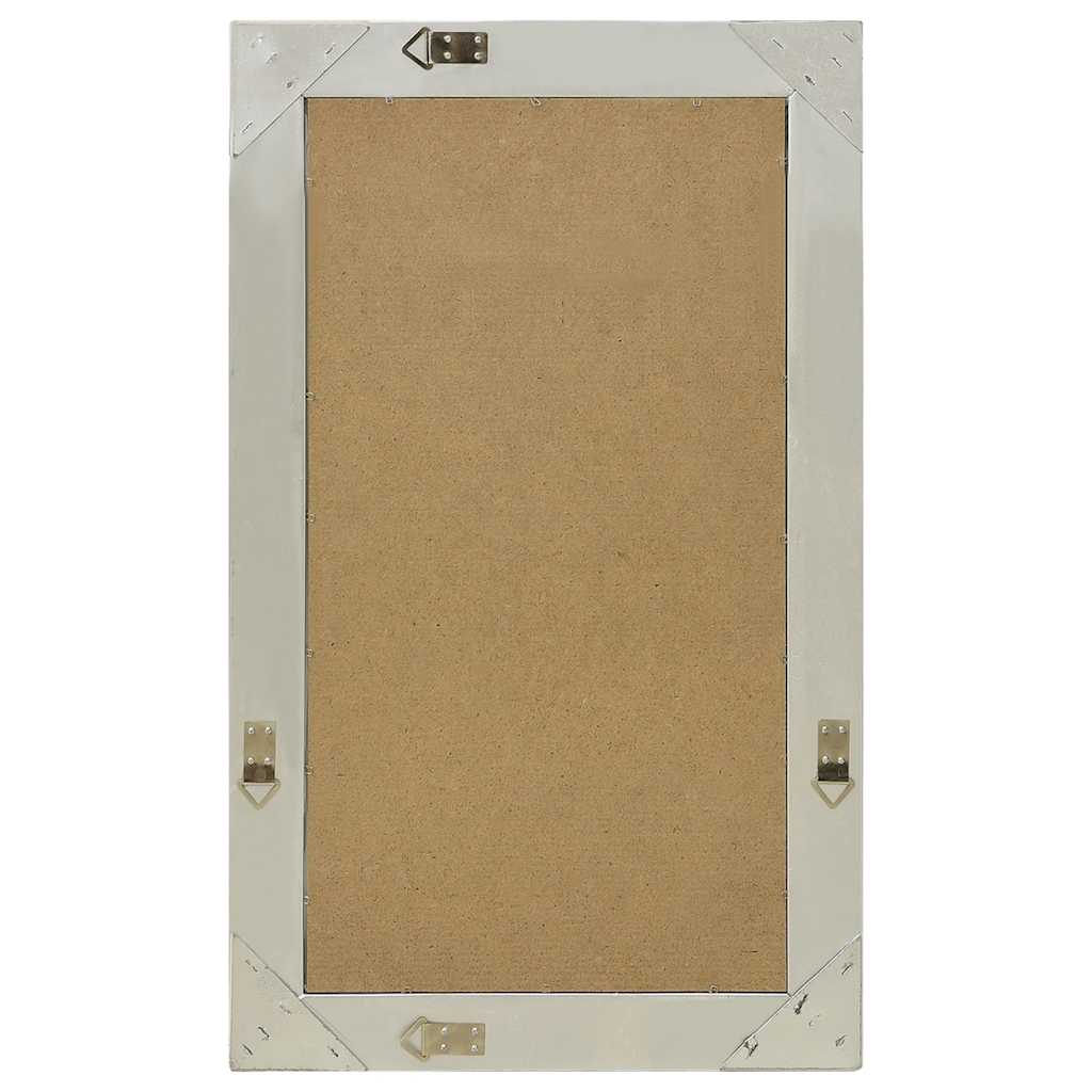 320322 vidaXL Wall Mirror Baroque Style 50x80 cm Silver