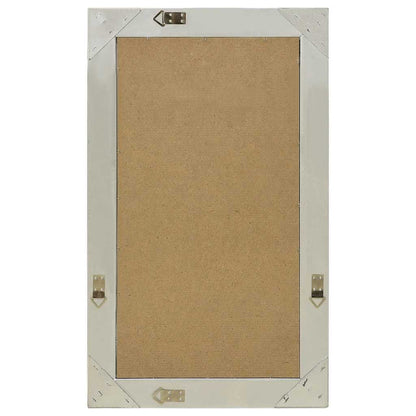 320322 vidaXL Wall Mirror Baroque Style 50x80 cm Silver