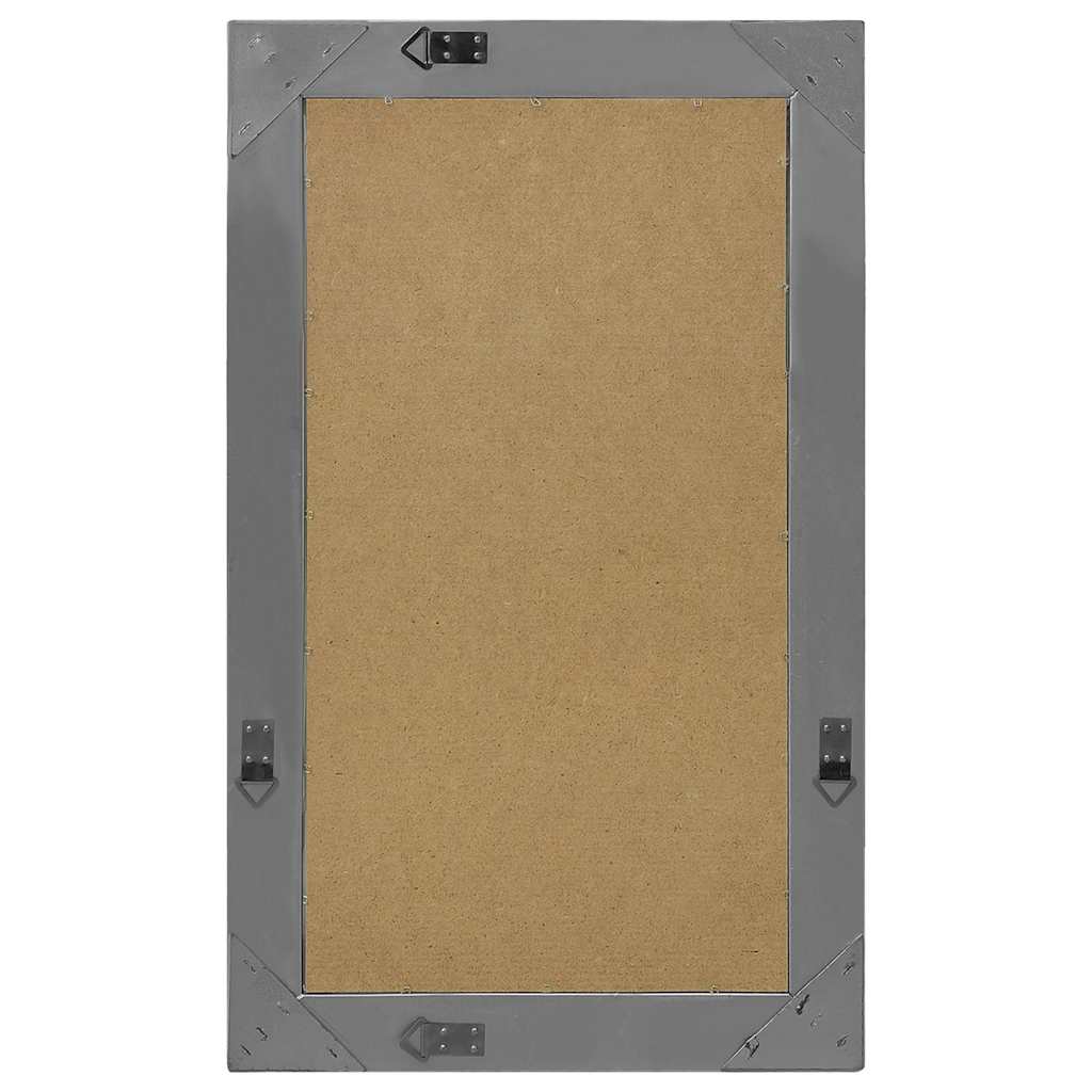 320323 vidaXL Wall Mirror Baroque Style 50x80 cm Black