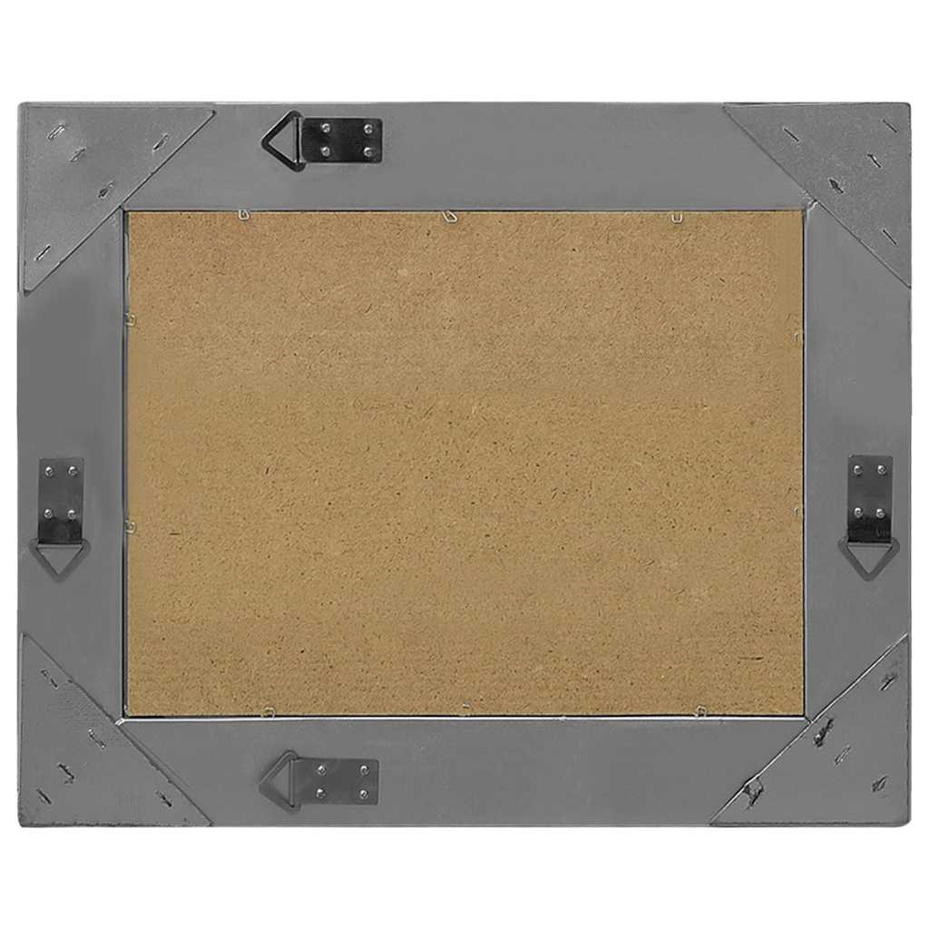 320331 vidaXL Wall Mirror Baroque Style 60x40 cm Black