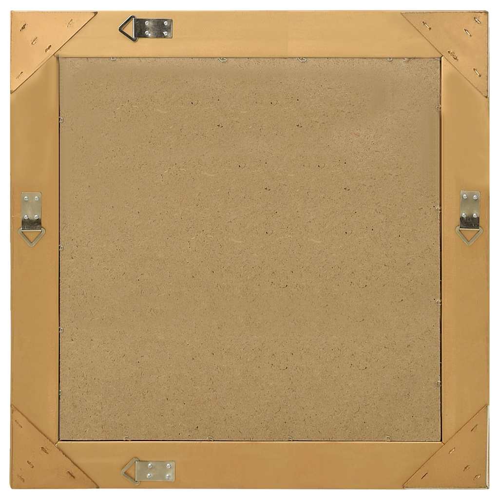 320333 vidaXL Wall Mirror Baroque Style 60x60 cm Gold