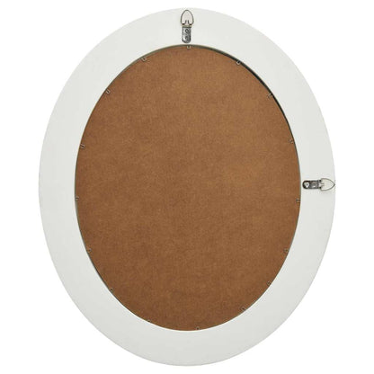 320348 vidaXL Wall Mirror Baroque Style 50x60 cm White