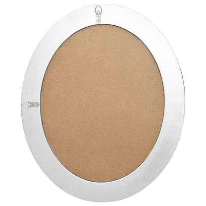 320350 vidaXL Wall Mirror Baroque Style 50x60 cm Silver