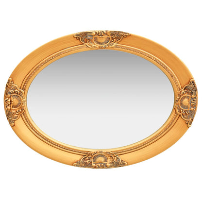 vidaXL Wall Mirror Baroque Style 50x70 cm Gold
