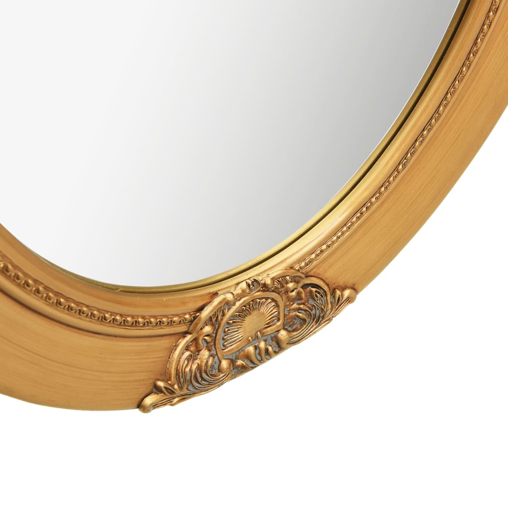 vidaXL Wall Mirror Baroque Style 50x70 cm Gold