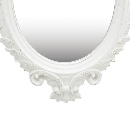 vidaXL Wall Mirror Castle Style 56x76 cm White