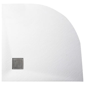 vidaXL Shower Tray SMC White 90x90 cm