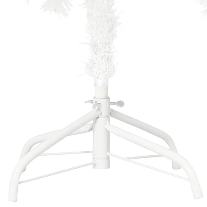 vidaXL Artificial Christmas Tree Lifelike Needles White 240 cm
