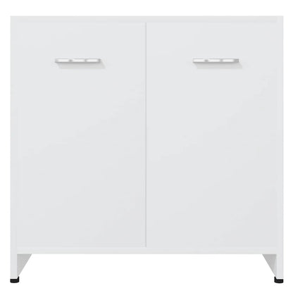 vidaXL Bathroom Cabinet White 60x33x61 cm Engineered Wood