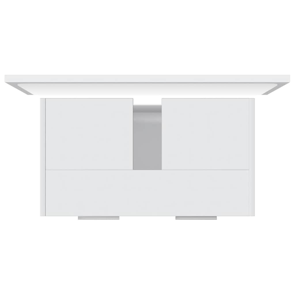 vidaXL Bathroom Furniture Set White Engineered Wood