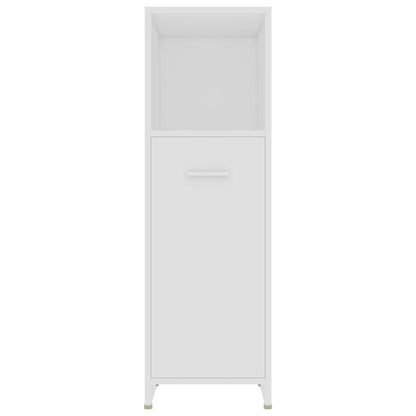 vidaXL Bathroom Cabinet White 30x30x95 cm Engineered Wood
