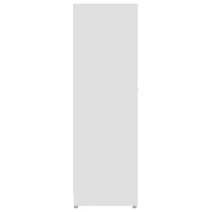 vidaXL Bathroom Cabinet White 30x30x95 cm Engineered Wood