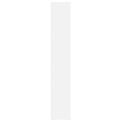 vidaXL Bathroom Cabinet | White | Engineered Wood | Tall | Bathroom Cabinet