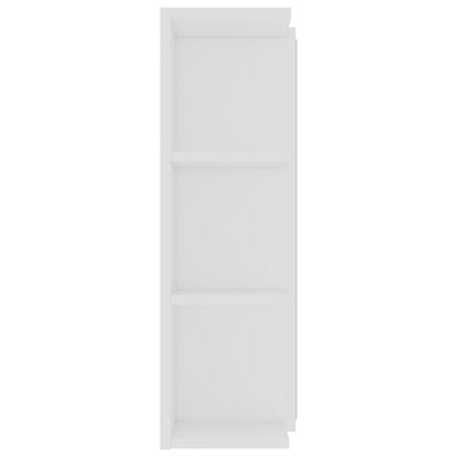 vidaXL Bathroom Mirror Cabinet White 80x20.5x64 cm Engineered Wood