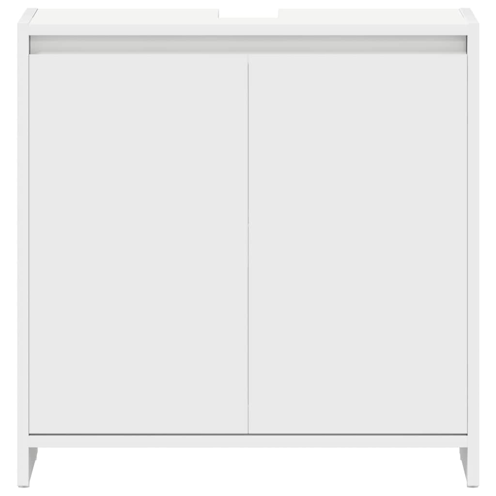 vidaXL Bathroom Cabinet White 60x33x61 cm Engineered Wood