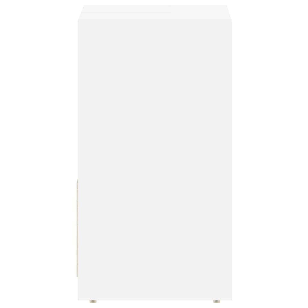 vidaXL Bathroom Cabinet White 60x33x61 cm Engineered Wood