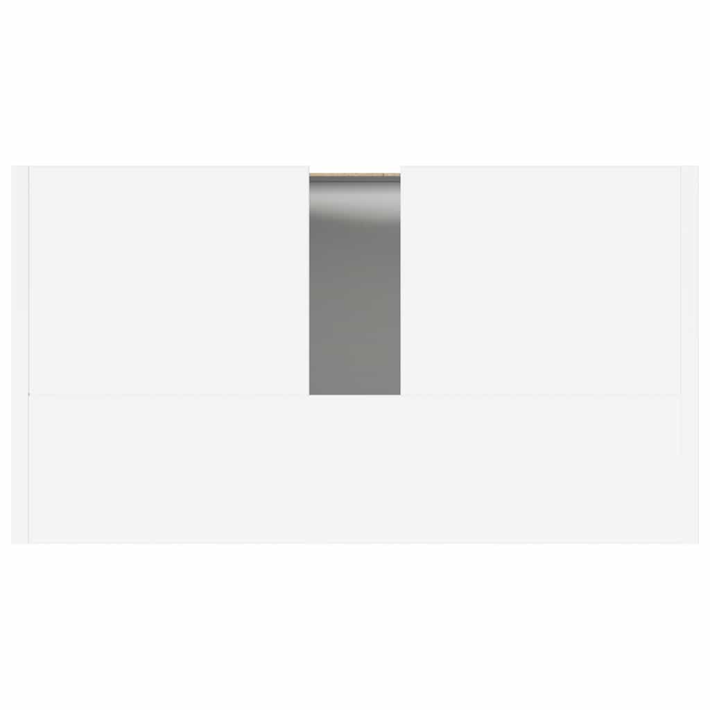 vidaXL Bathroom Cabinet White 60x33x61 cm Engineered Wood