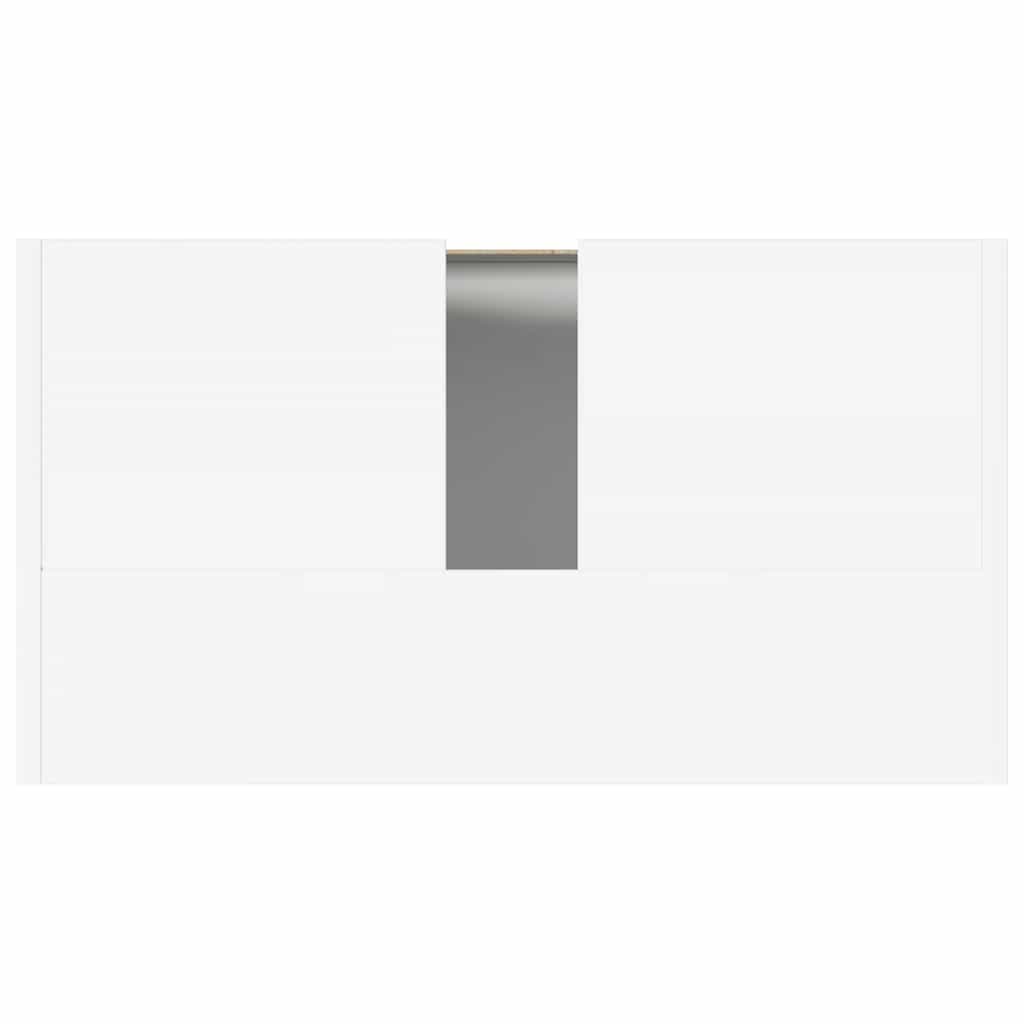 vidaXL Bathroom Cabinet White 60x33x61 cm Engineered Wood